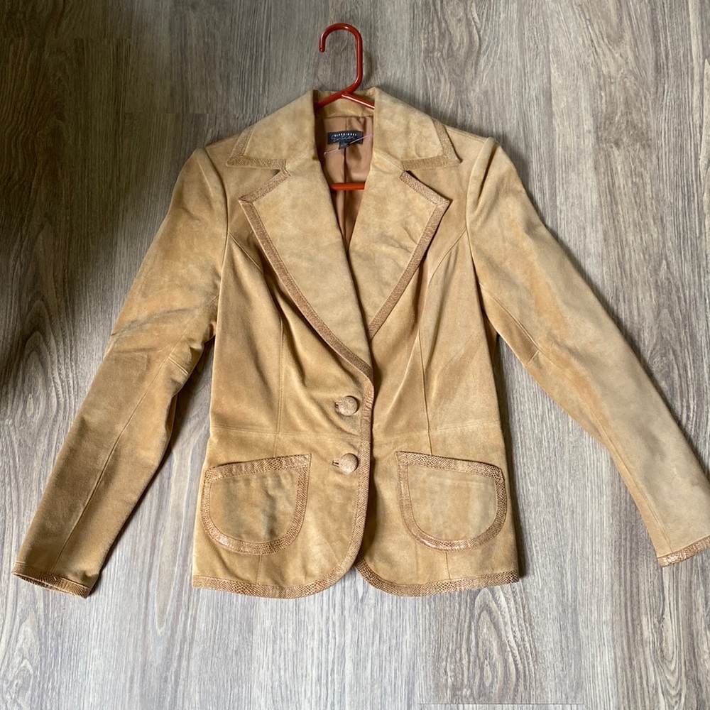 Suede Blazer